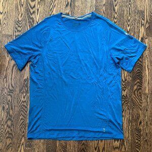 Smartwool Merino Sport 120 Blue Short Sleeve